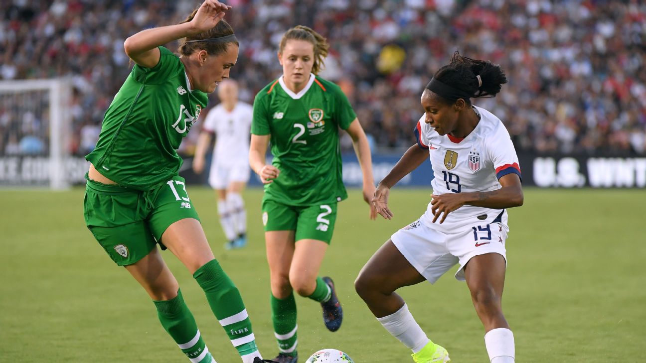 USWNT to face Ireland in pre-World Cup friendlies