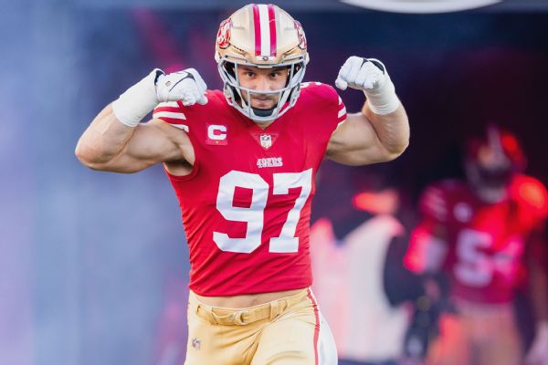 Source: 49ers, Bosa reach 5-year, $170M extension