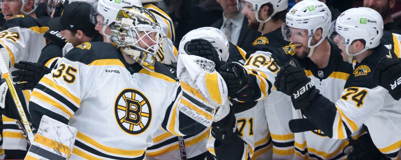 Linus Ullmark Scores Crazy Goalie Goal in Boston Bruins Win