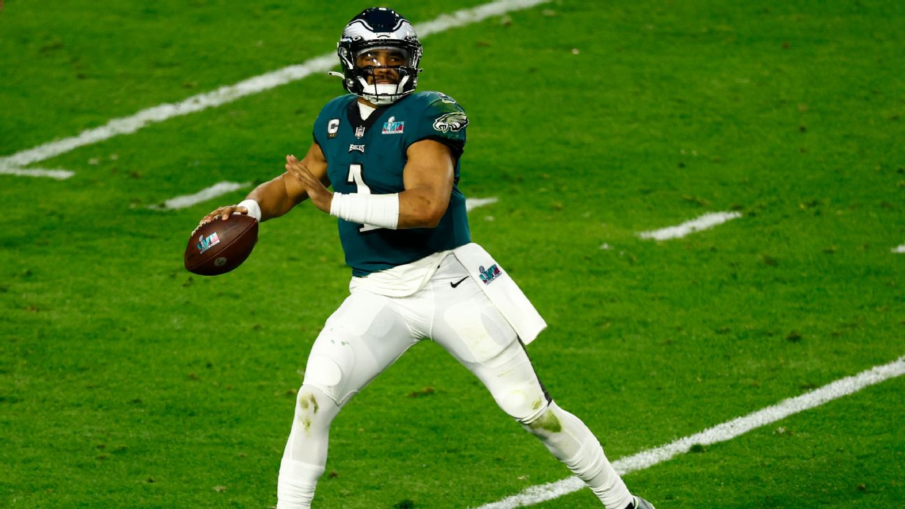 Why did the Eagles reward Jalen Hurts with a contract extension?