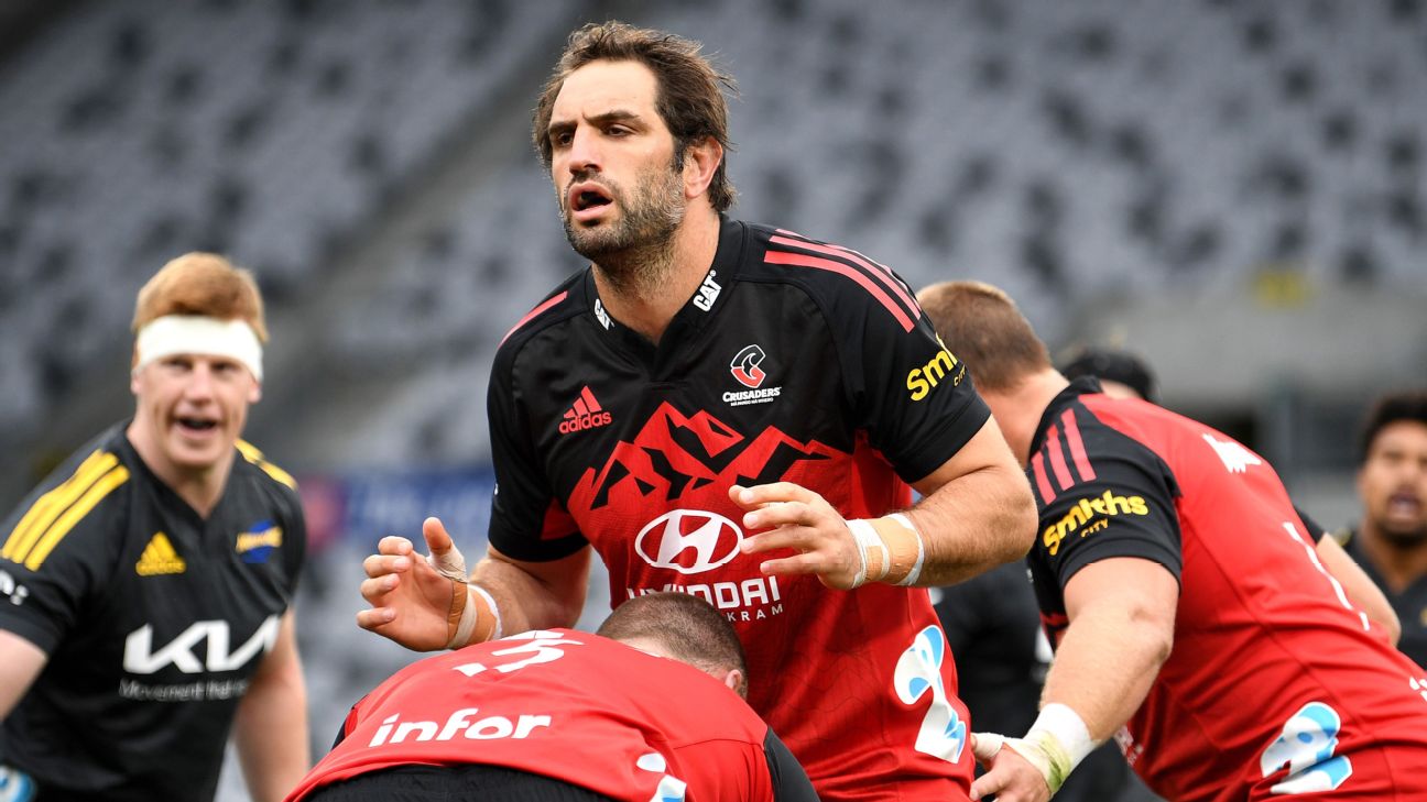 SUPER RUGBY FORCE CRUSADERS, George Bell of the Crusaders during