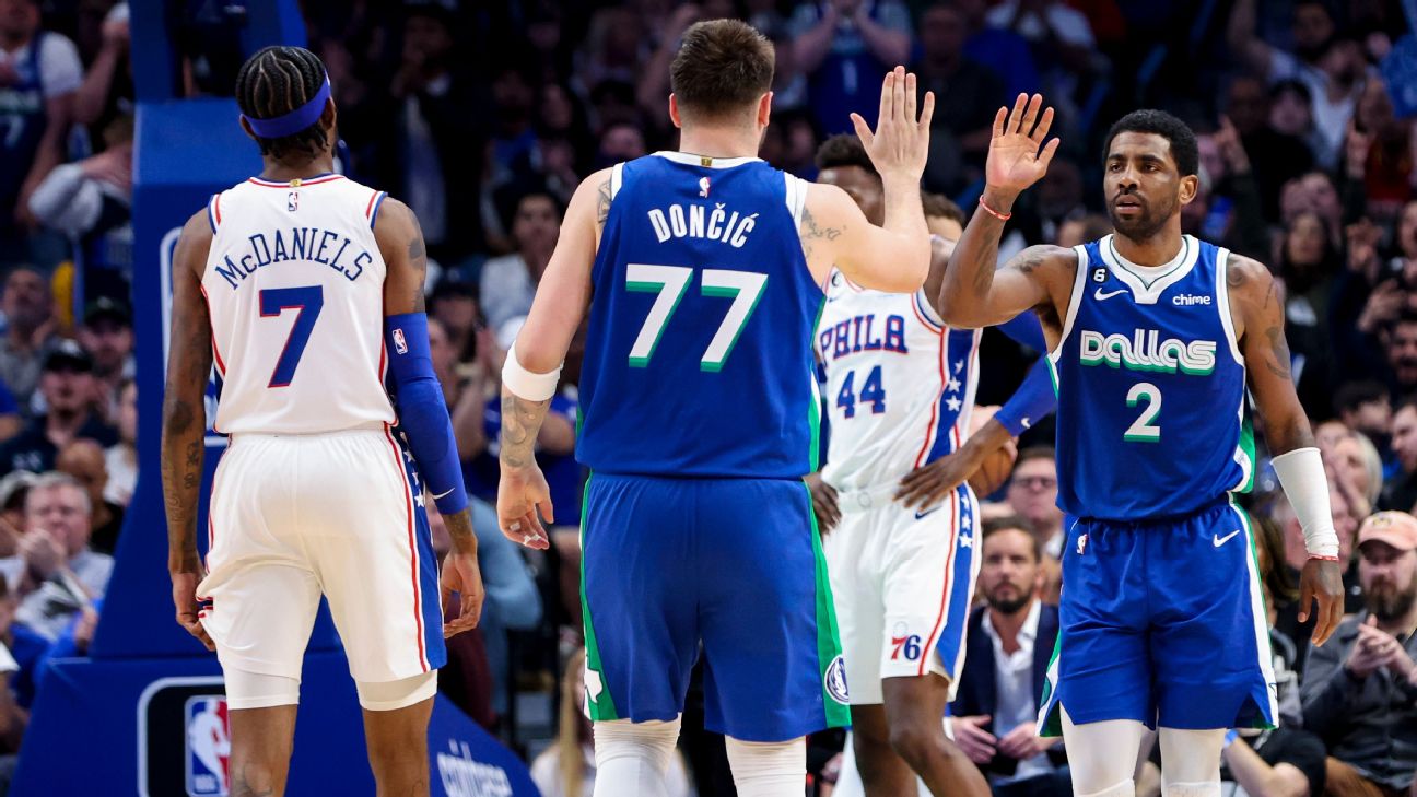 How Luka Doncic & Kyrie Irving Dropped 40 Points Each, Dallas Mavericks vs  Philadelphia 76ers
