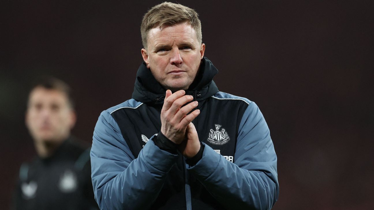 Podendo perder Bruno Guimarães, Newcastle encaminha saída do técnico Eddie Howe em meio a 'desmanche'