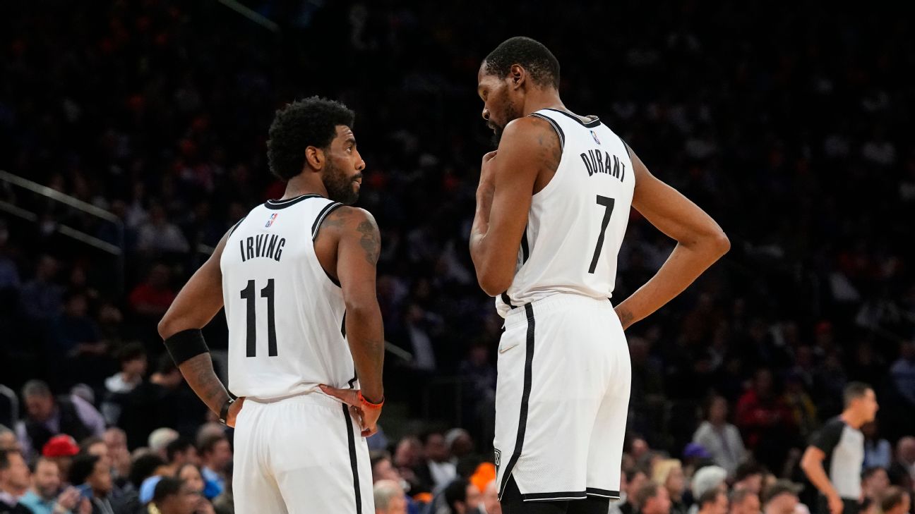 Nets navigating free agency as if Kevin Durant, Kyrie Irving