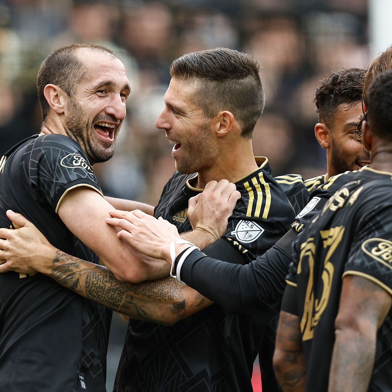 Gareth Bale returns to LAFC for MLS Cup championship ring ceremony