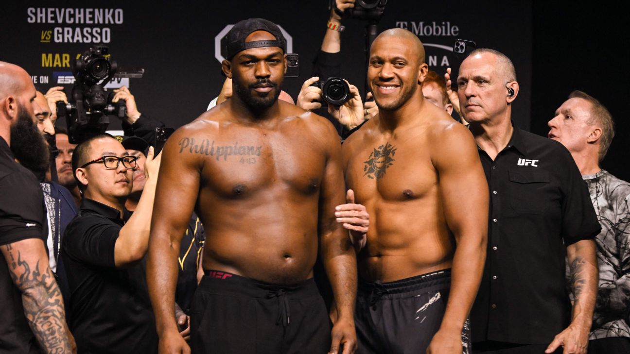 Ufc Live Results And Analysis Jon Jones Vs Ciryl Gane The Usa Report