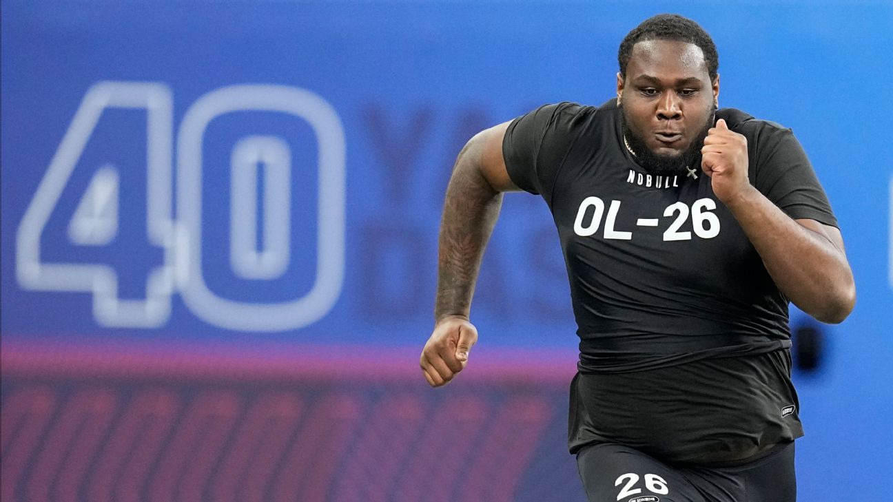 NFL Combine Day 2 recap: Top of the OL and RB classes take shape