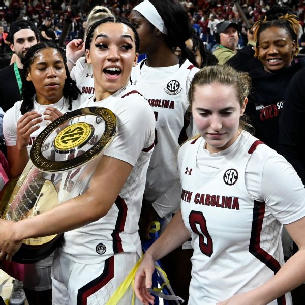 No. 1 South Carolina cruises to SEC tourney title