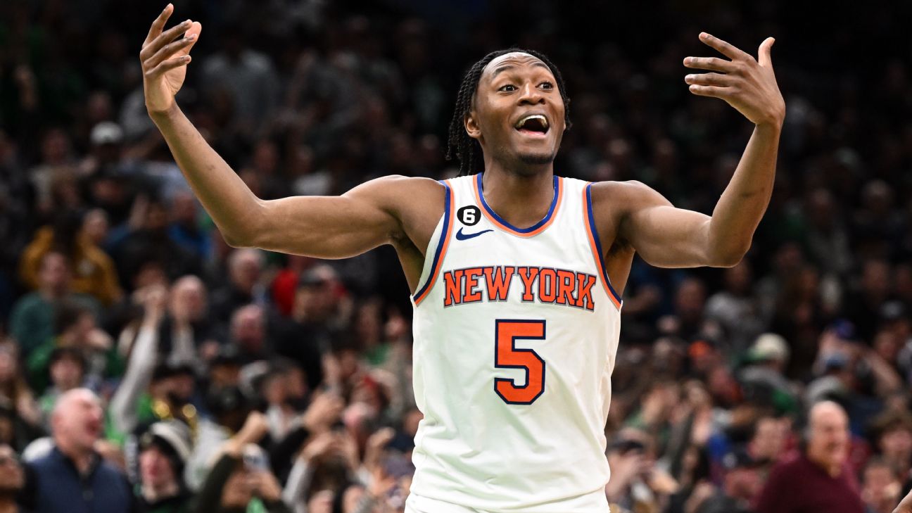 Immanuel Quickley, in for Jalen Brunson, has 38 as Knicks' streak hits ...