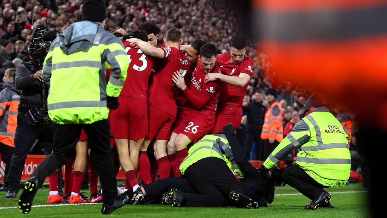 Liverpool to ban fan who almost hurt Robertson