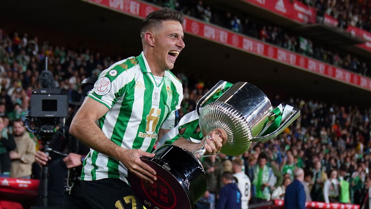 As Joaquin's playing time drops at Real Betis, his TV stardom booms