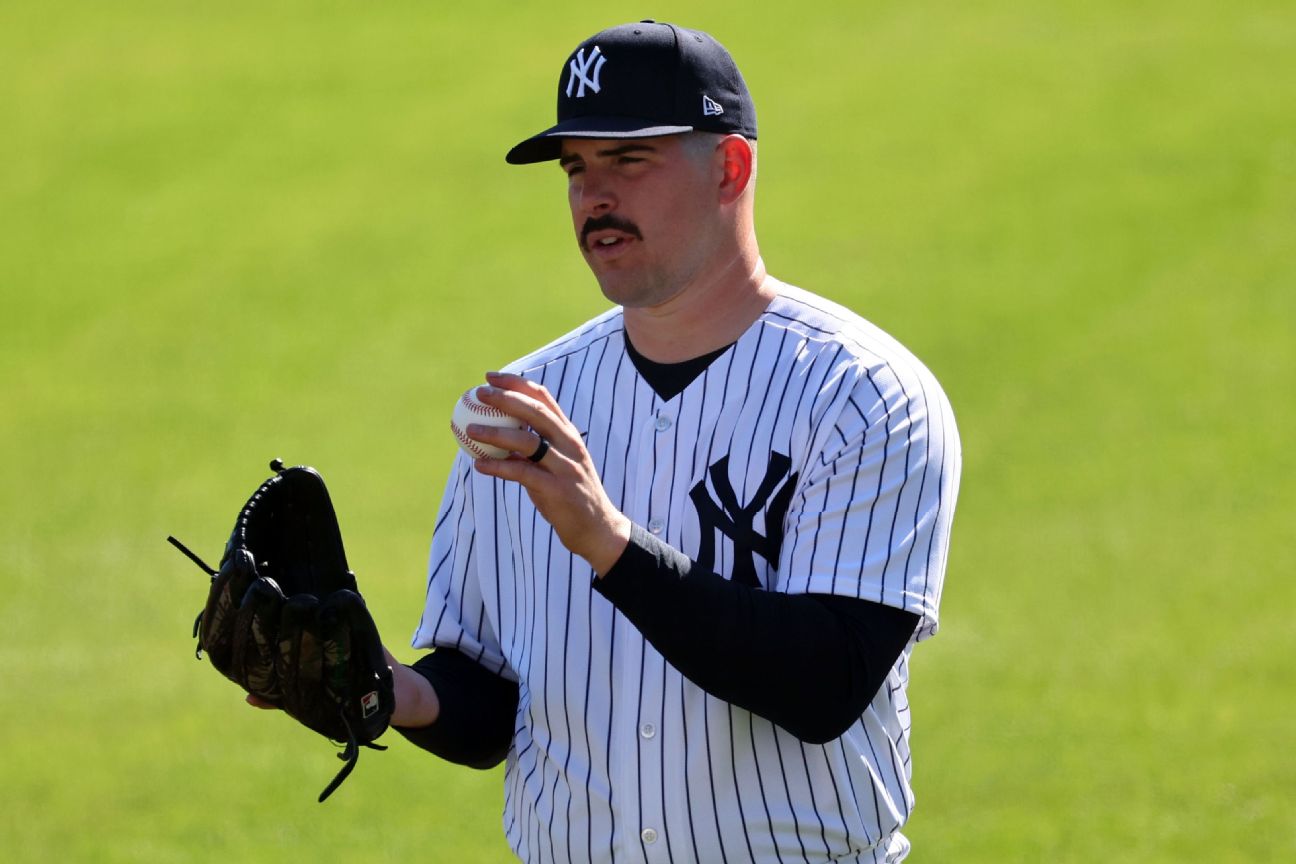 Yanks’ Rodon to get shot for ‘chronic’ back issue