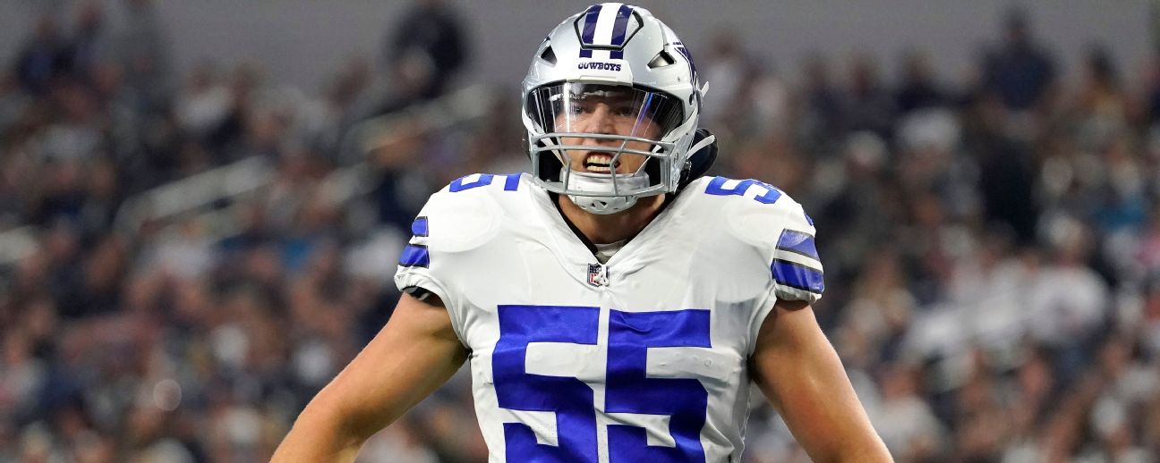 Cowboys Leighton Vander Esch 1INT & 1 Sack + Tackles