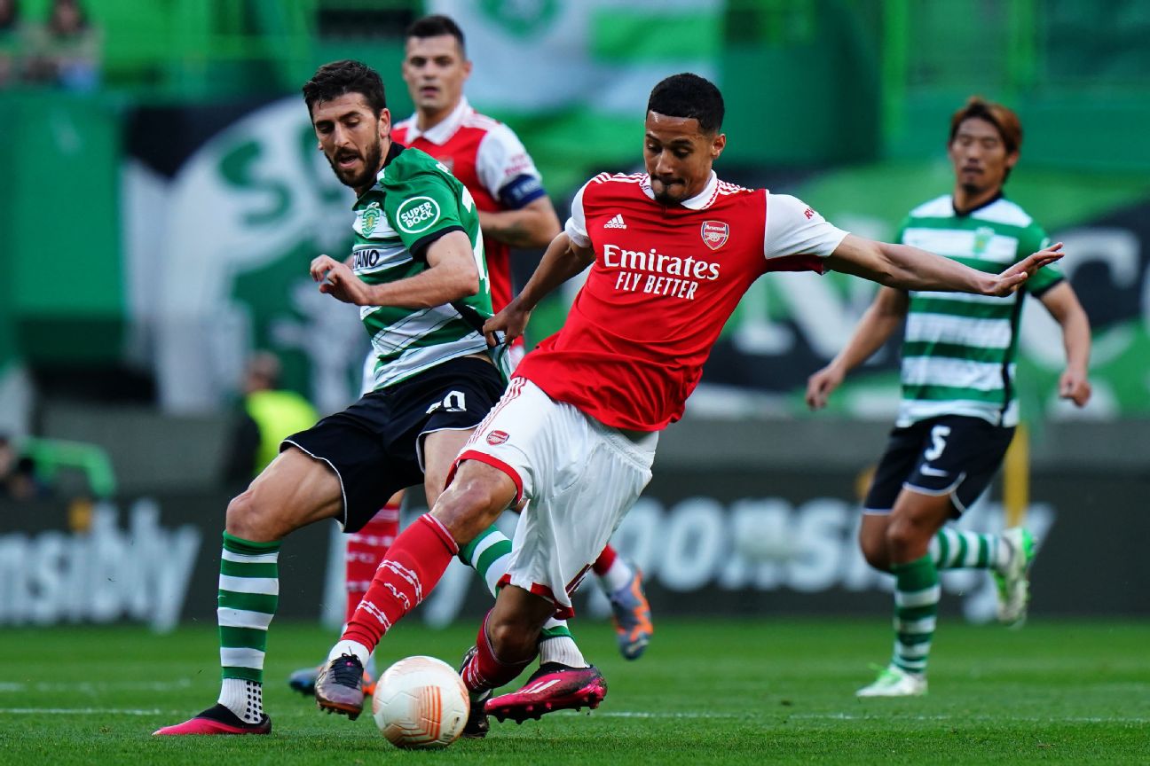 Sporting e Arsenal empatam a dois. Eliminatória segue em aberto