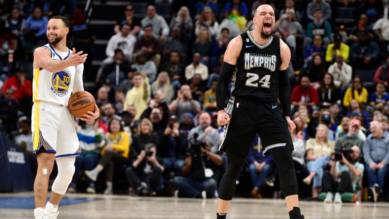 Dillon Brooks trolls Draymond Green as Grizzlies beat Warriors ABC7