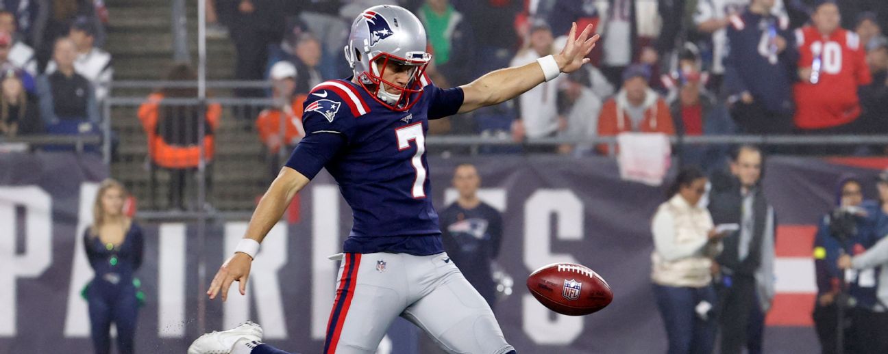 New England Patriots cut Pro Bowl punter Jake Bailey