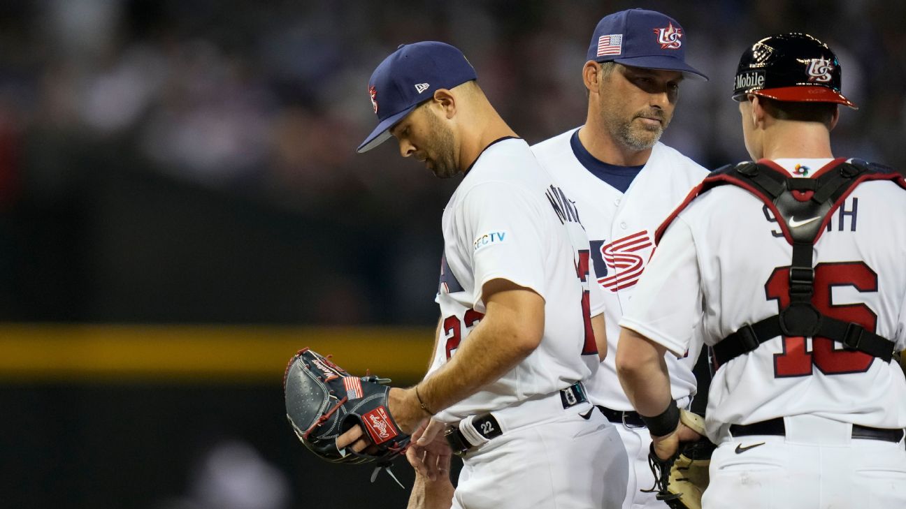 Pitching constrictions hamper Team USA in WBC loss to Mexico
