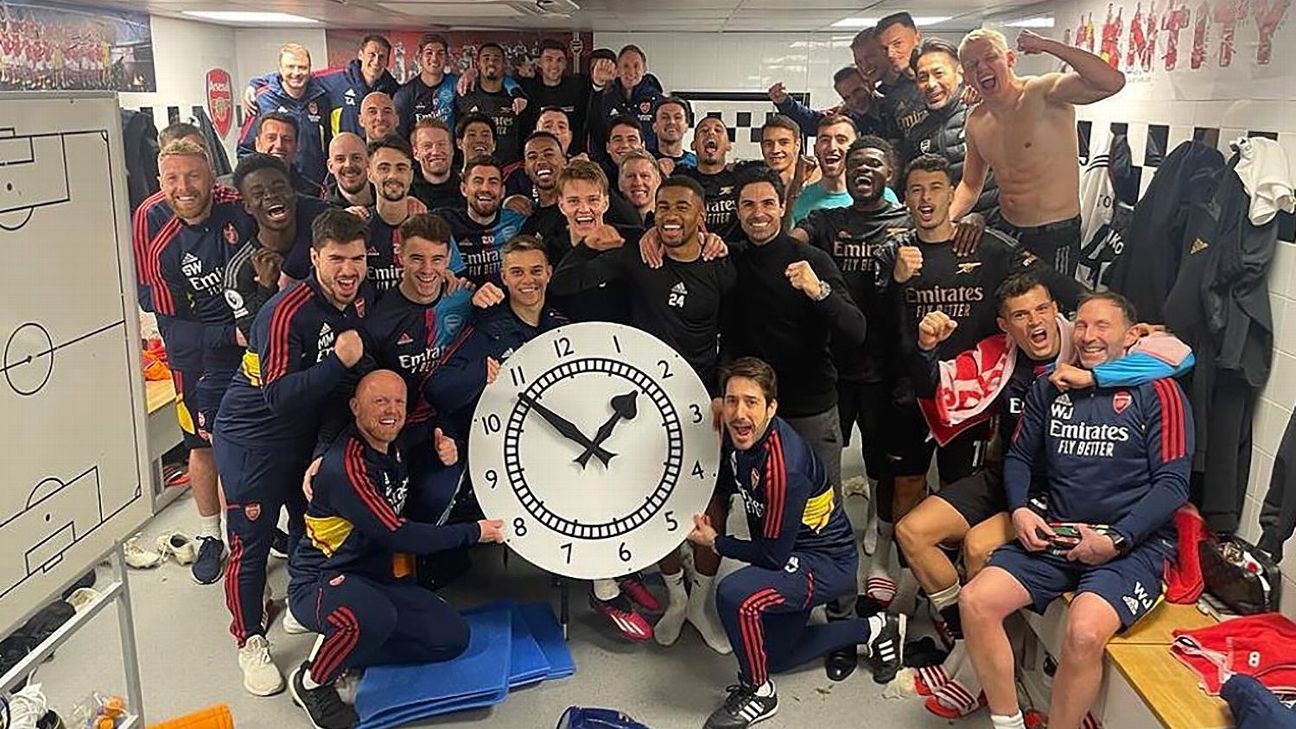Arsenal continue 'countdown' to title by setting amazing London derby record