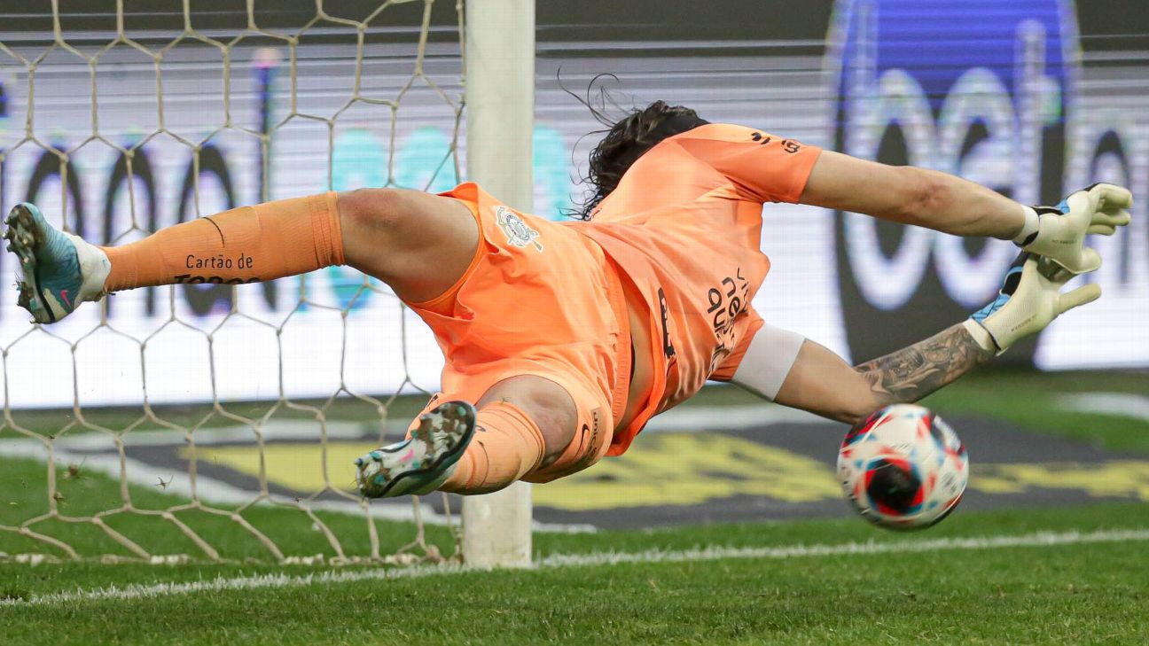 Cássio chega ao 29º pênalti defendido pelo Corinthians; veja as maiores  vítimas