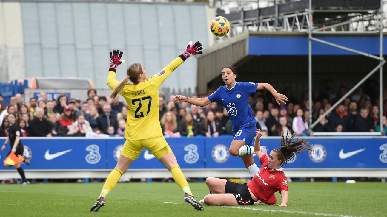 Women's Super League review: Chelsea beat Man United, Shaw keeps scoring for City