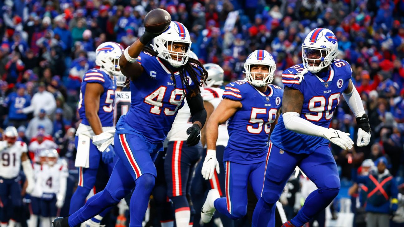 ESPN: Buffalo Bills' Tremaine Edmunds praised by players as top-10 LB