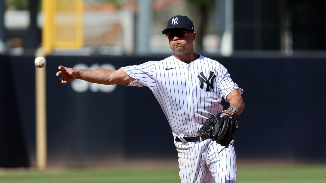 Yankees untuk mencoba Isiah Kiner-Falefa di CF;  Anthony Volpe dalam ‘campuran’ untuk pekerjaan SS