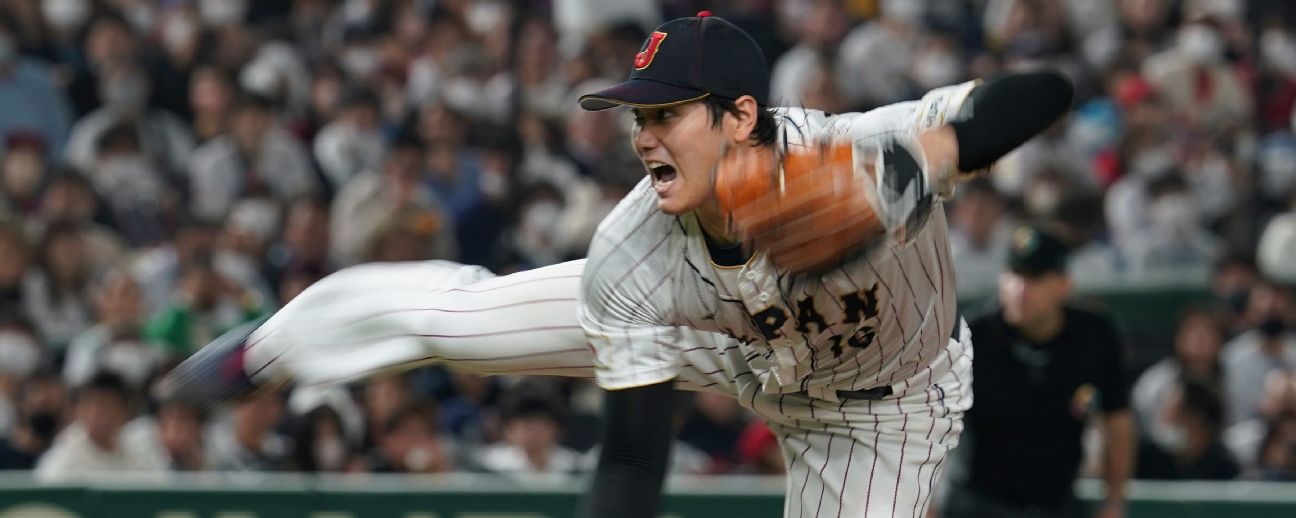 Ohtani K's Trout for final out as Japan wins WBC