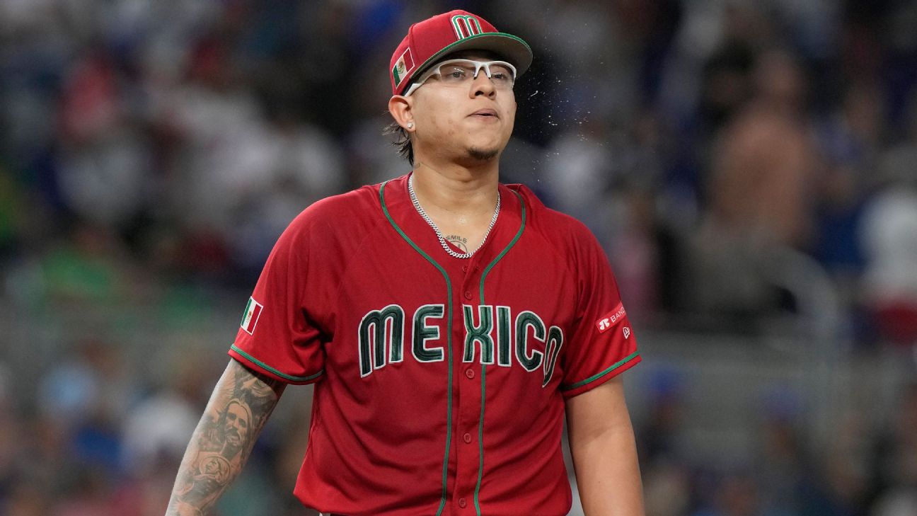 Mexicano Julio Urías no pudo trasladar habitual dominio de Grandes Ligas al Clásico  Mundial de Béisbol - ESPN