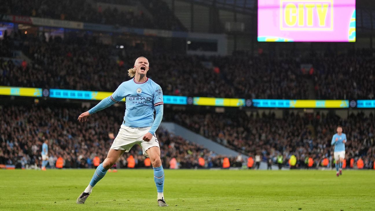 civile Devise hul Erling Haaland hat trick puts Man City into FA Cup semifinal