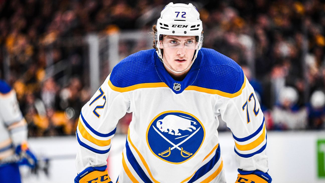 Tage Thompson Has a 6-Point Night for Sabres vs. Red Wings