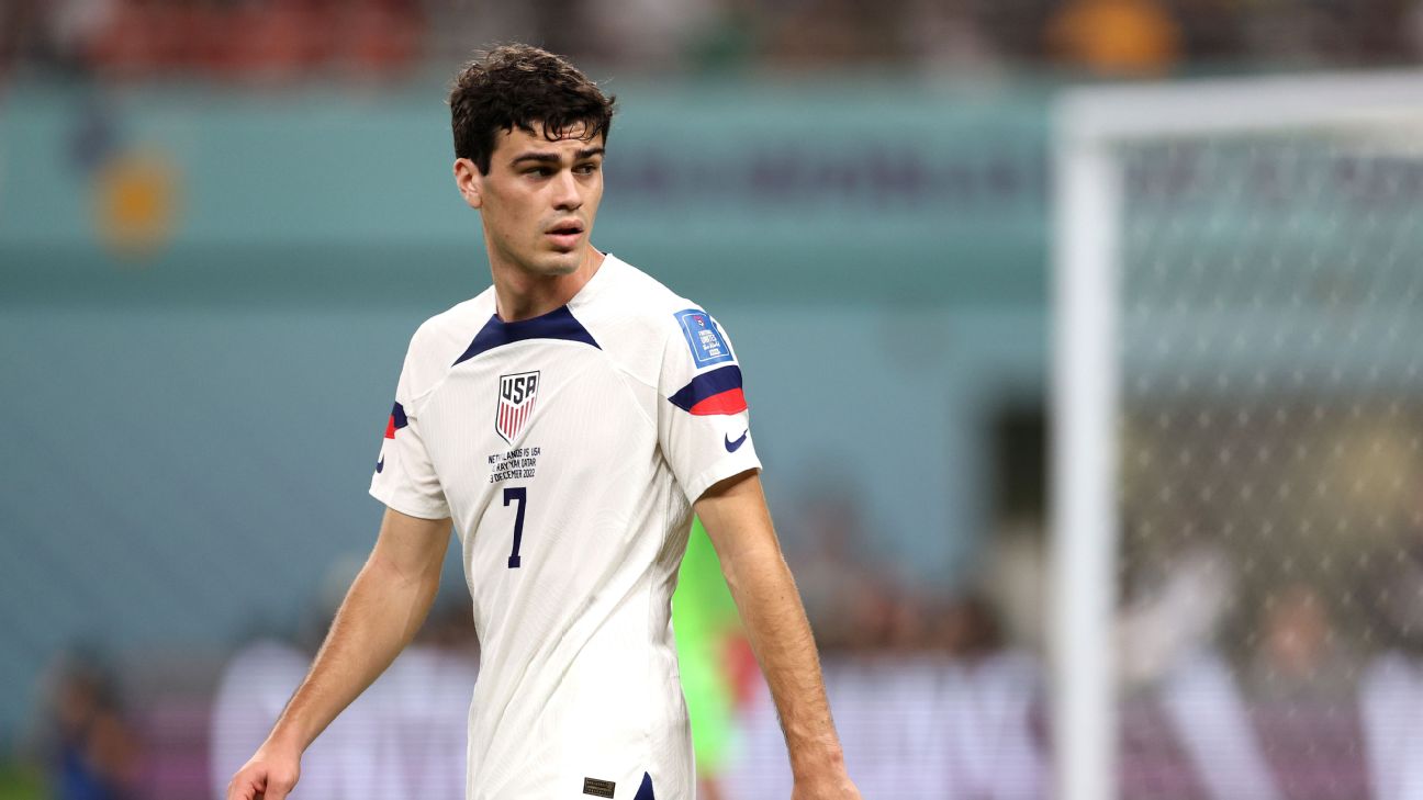 Gio Reyna omitted from USMNT roster with injury