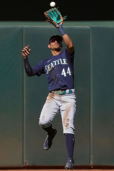 Dee Gordon went for the full Ken Griffey Jr. look during the Mariners' Turn  Ahead the Clock Night