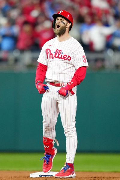 Baseball King on X: Bryce Harper was wearing yellow and green cleats in  support of the Oakland A's fans.  / X