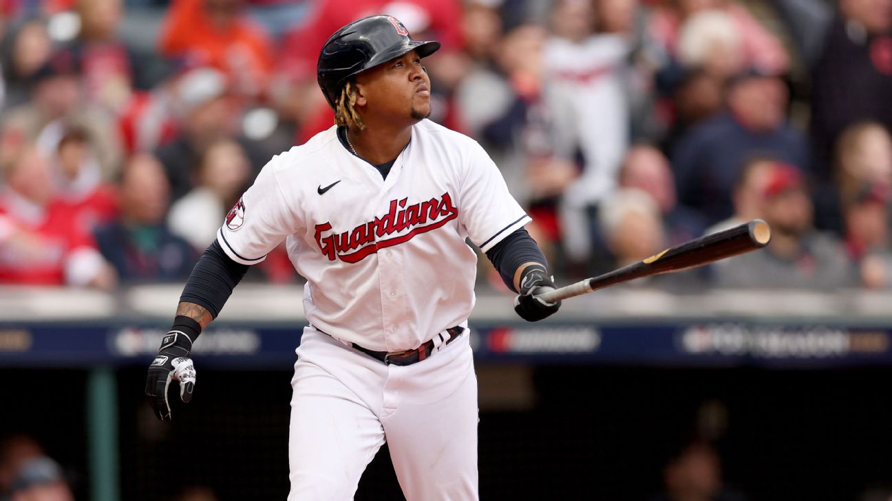 Indians third baseman Jose Ramirez continues to climb hitting