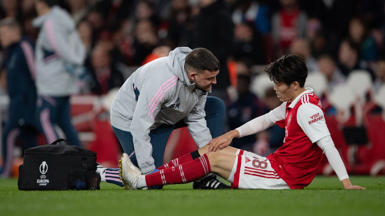 Arsenal's Tomiyasu out for rest of season with knee injury - CNA