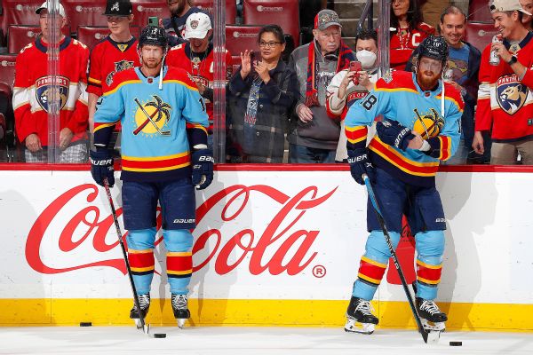 Panthers' Staal bros. decline to don Pride jerseys