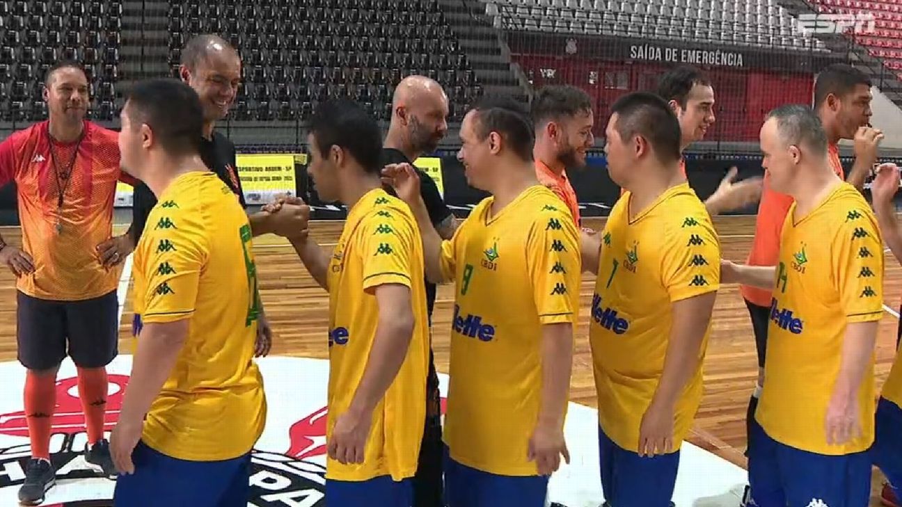 Brasil bate Argentina é campeão do mundial de futsal down pela primeira vez