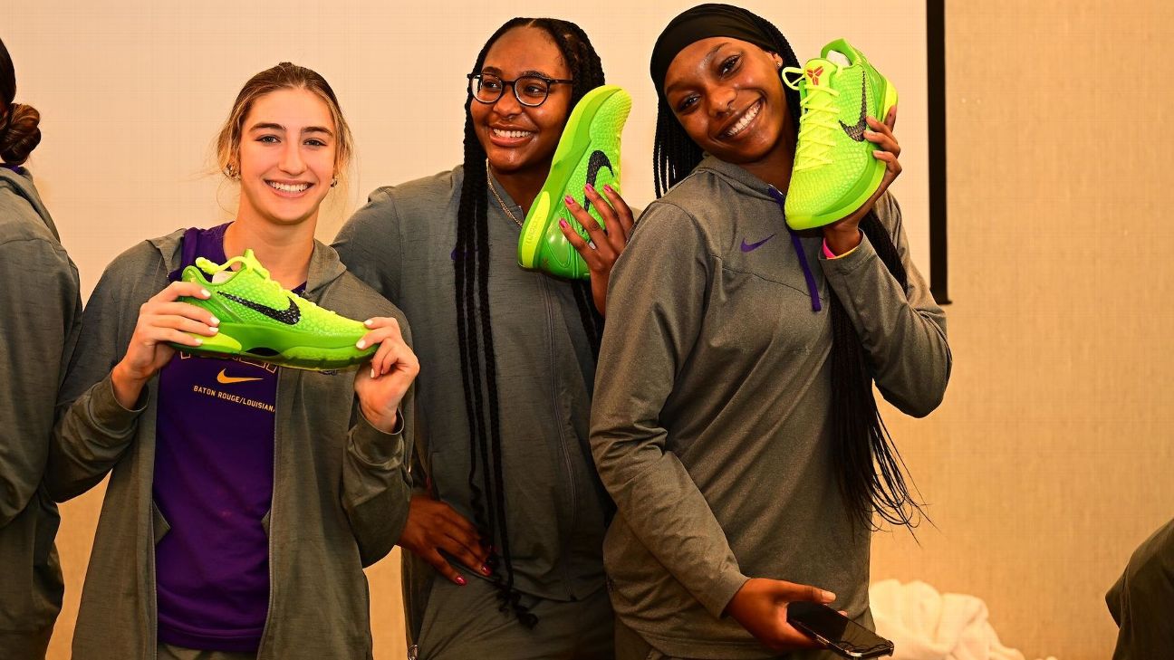 Lakers News: Kobe 6s Gifted To Elite Eight Women's Hoopers - All