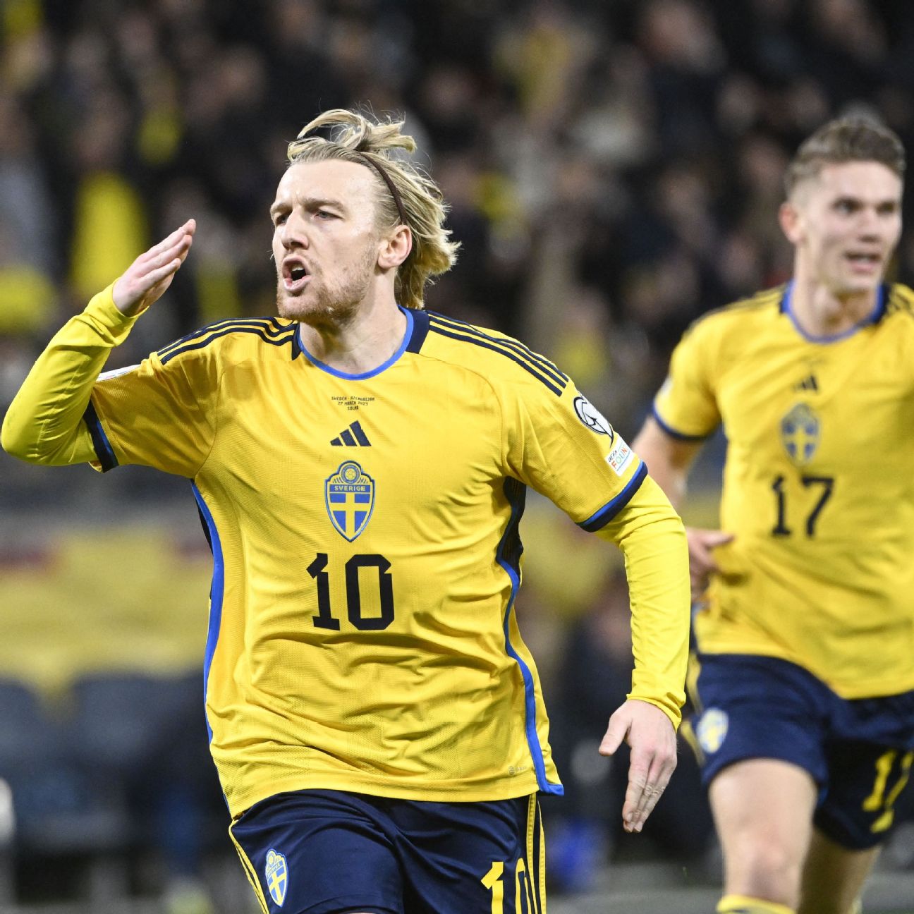 finger Rendezvous wafer Sweden 5-0 Azerbaijan (27 Mar, 2023) Game Analysis - ESPN