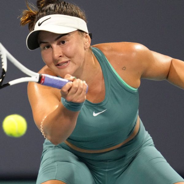 Andreescu injured, leaves in wheelchair at Miami