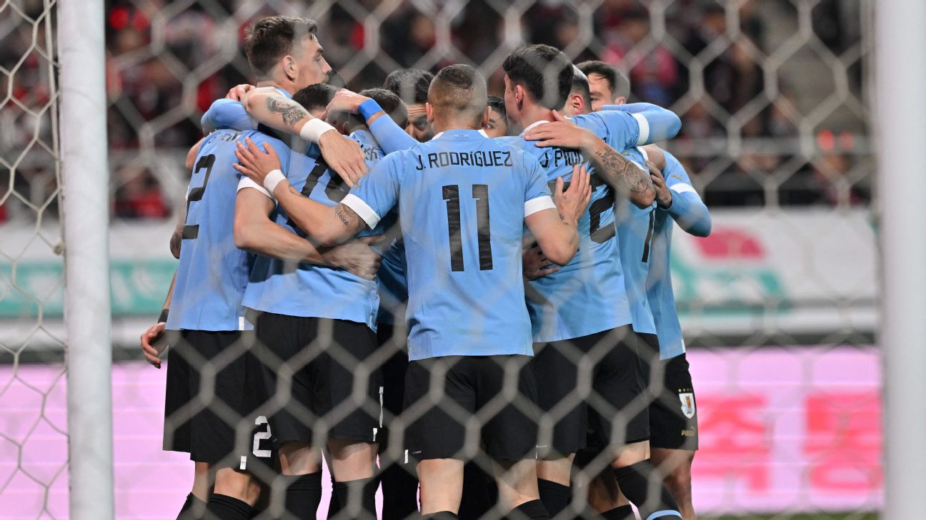 Todo sobre Uruguay en las Eliminatorias rumbo al Mundial 2026 - ESPN