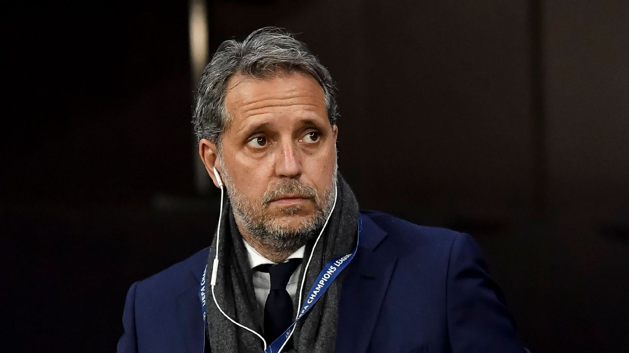 Tottenham director Paratici on leave pending ban appeal