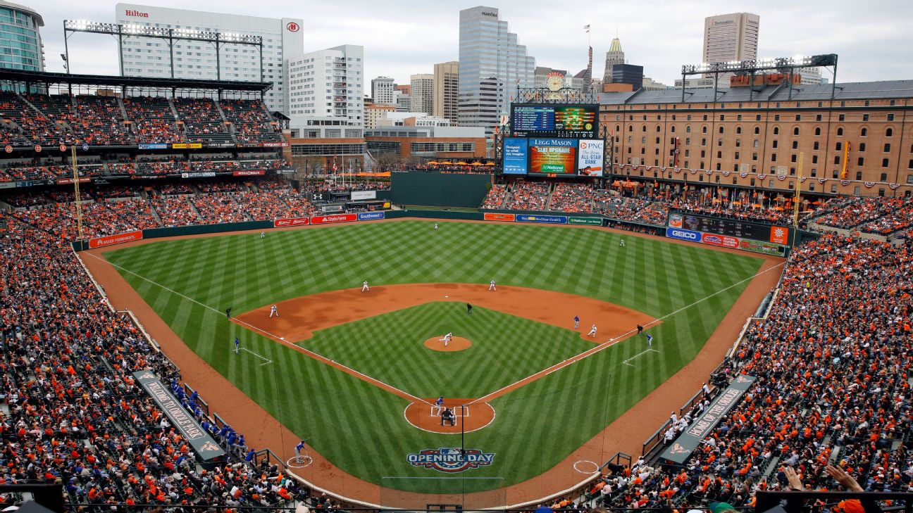 Astros Fans Make the Trip to Orioles Park at Camden Yards