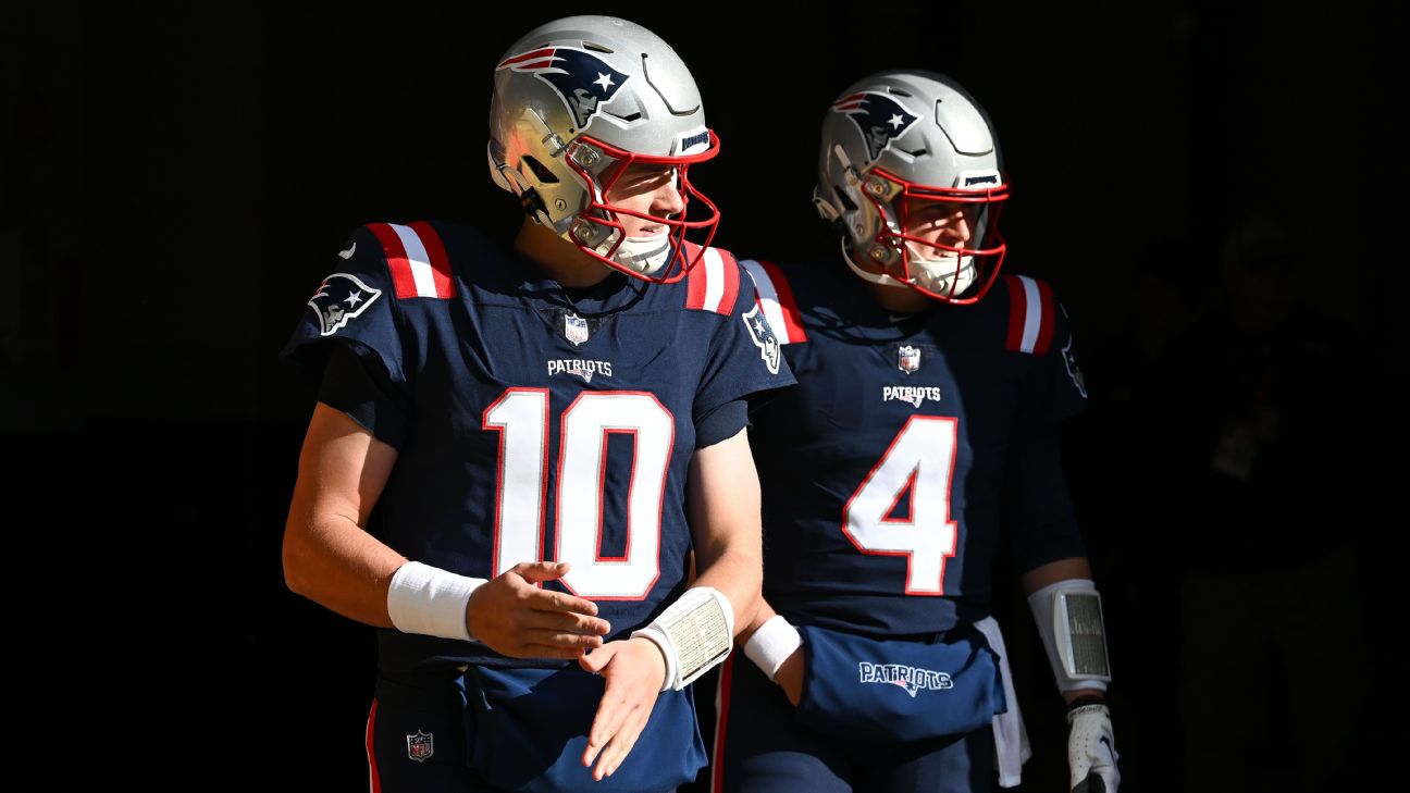 Patriots' QB focus is on Mac Jones, Bailey Zappe -- not Lamar Jackson -  ESPN - New England Patriots Blog- ESPN