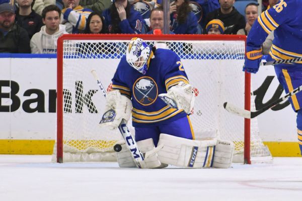 Levi records 31 saves, wins in Sabres debut