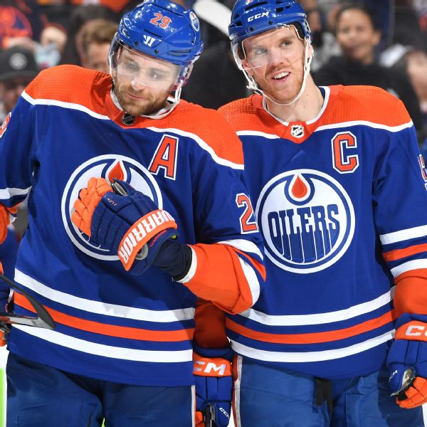 Oilers star Draisaitl gets to 50 goals with hat trick