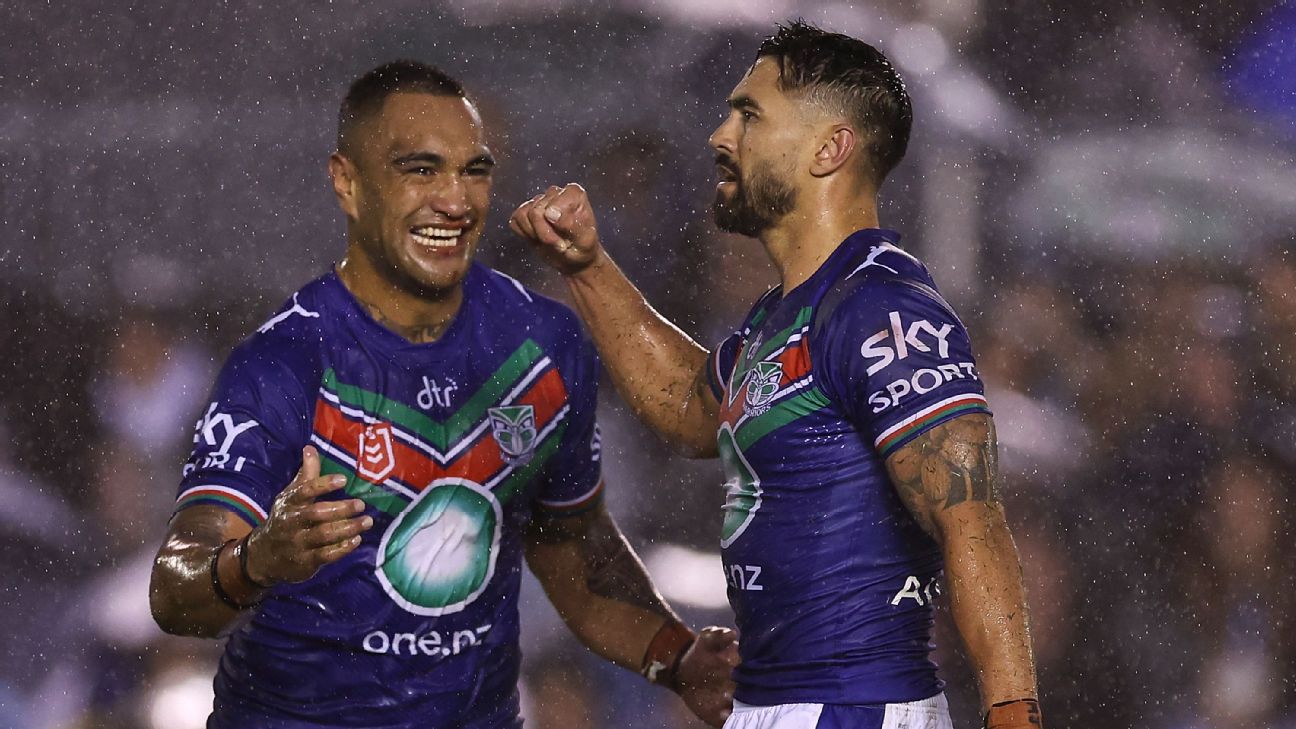 Vodafone Warriors in Anzac jersey for Storm clash