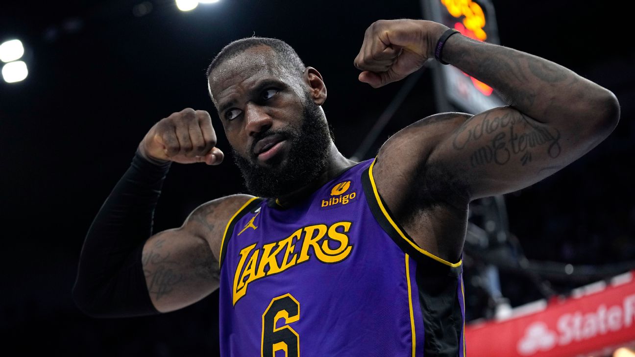 Lakers star LeBron James likely to miss game against Kings