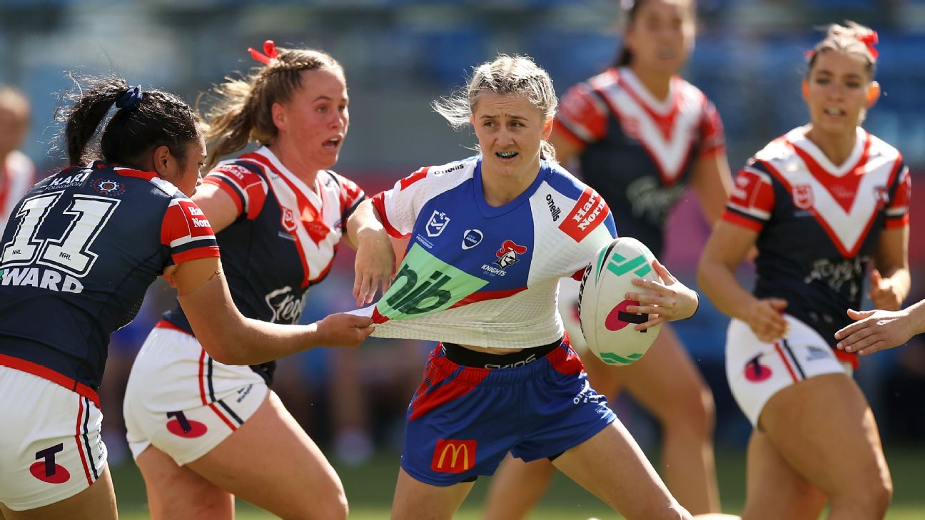 NRL Women's Premiership season launch: Broncos unveil new jersey