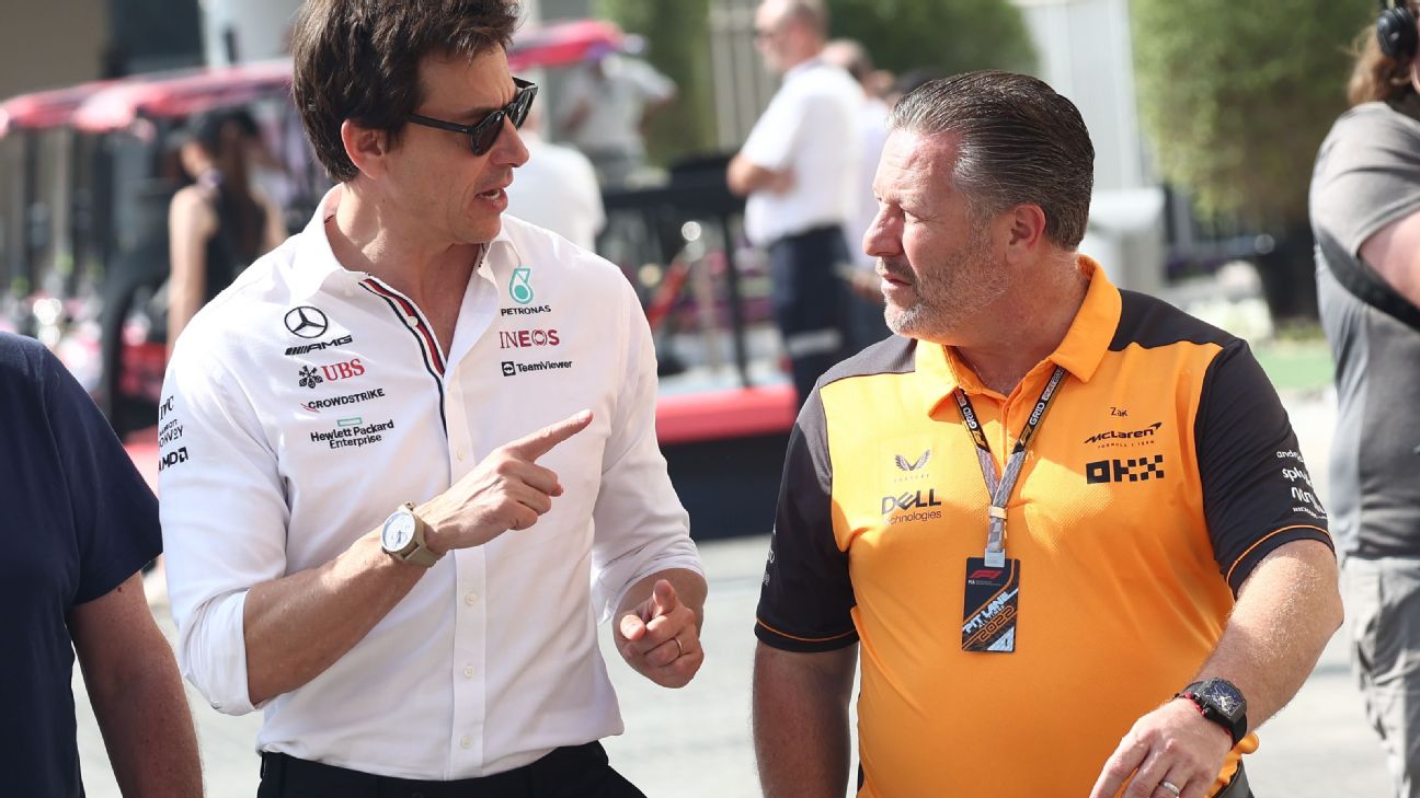 Wolff F1 challenge triggered Zak Brown's tattoo